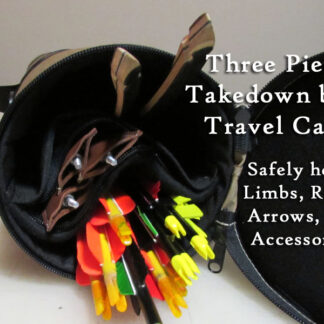 Takedown Bow Case - 3 piece - inside